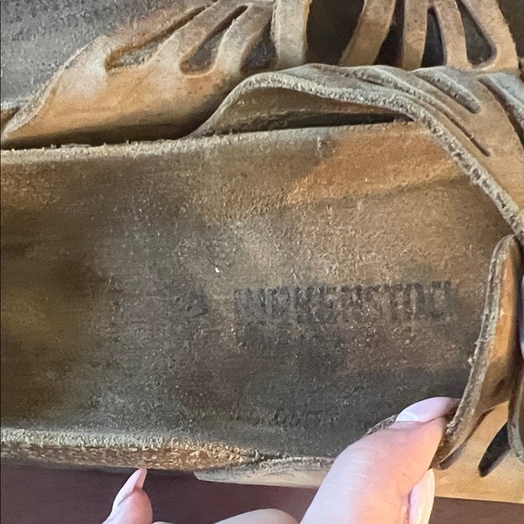 Birkenstock Tan Suede Sandals - Picture 2 of 7